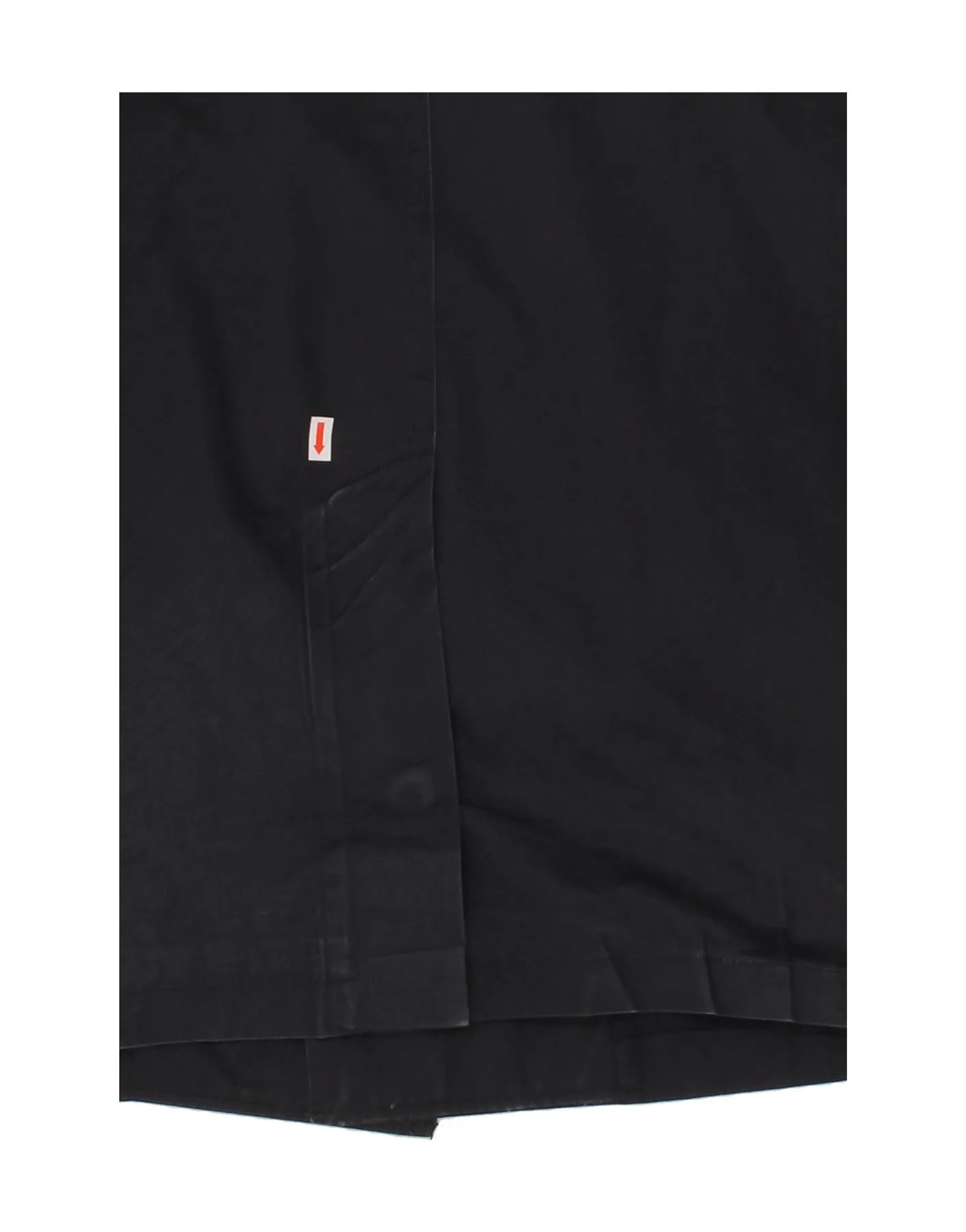 BEN SHERMAN Mens Overcoat UK 44 2XL Navy Blue Cotton