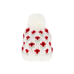 Bitty Blooms Knit Hat by Huggalugs