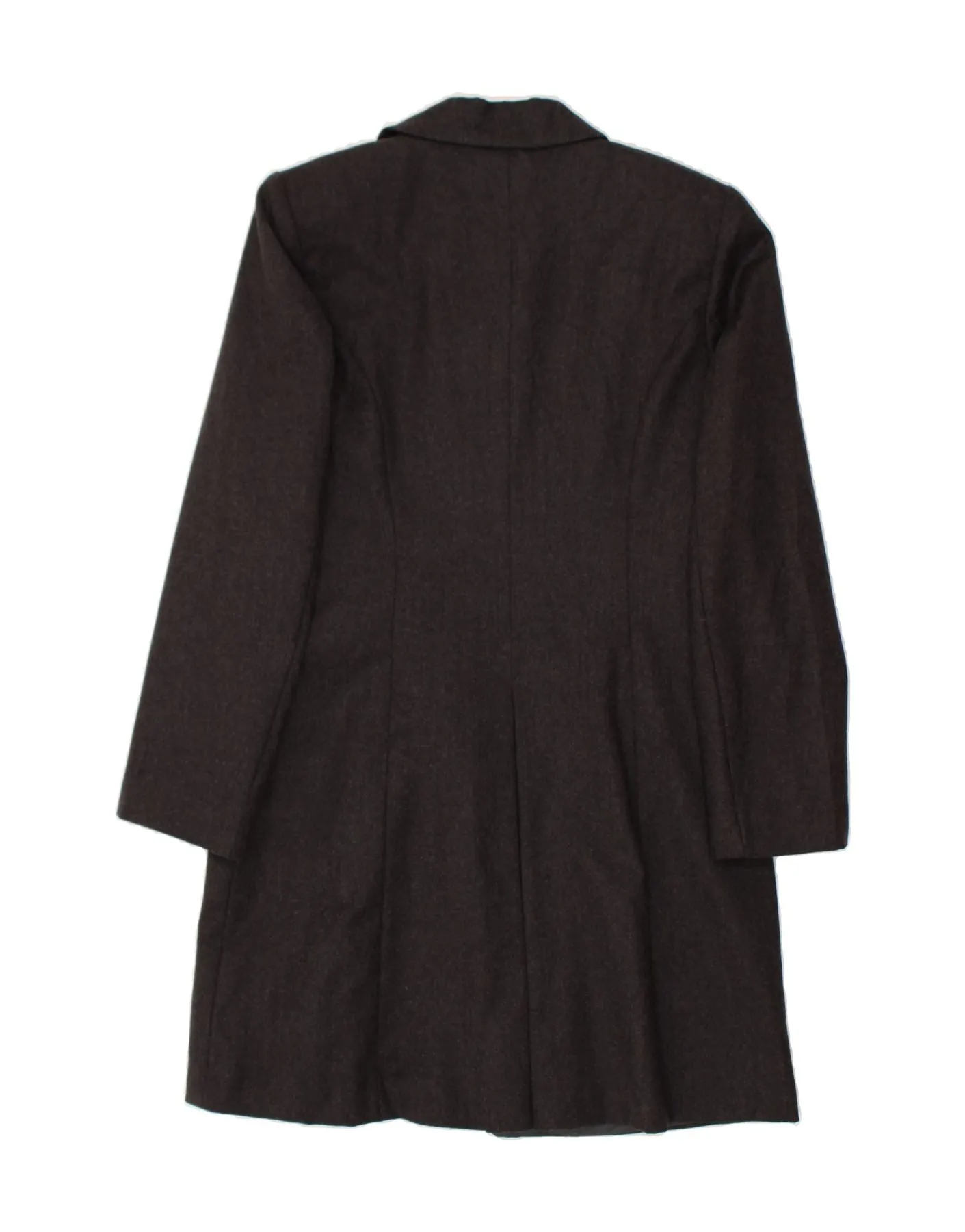 COMERO Womens Overcoat IT 48 XL Grey Wool