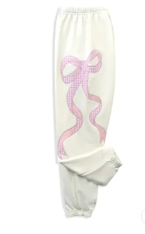 Dylan Bow Applique SweatPant | Katie J NYC
