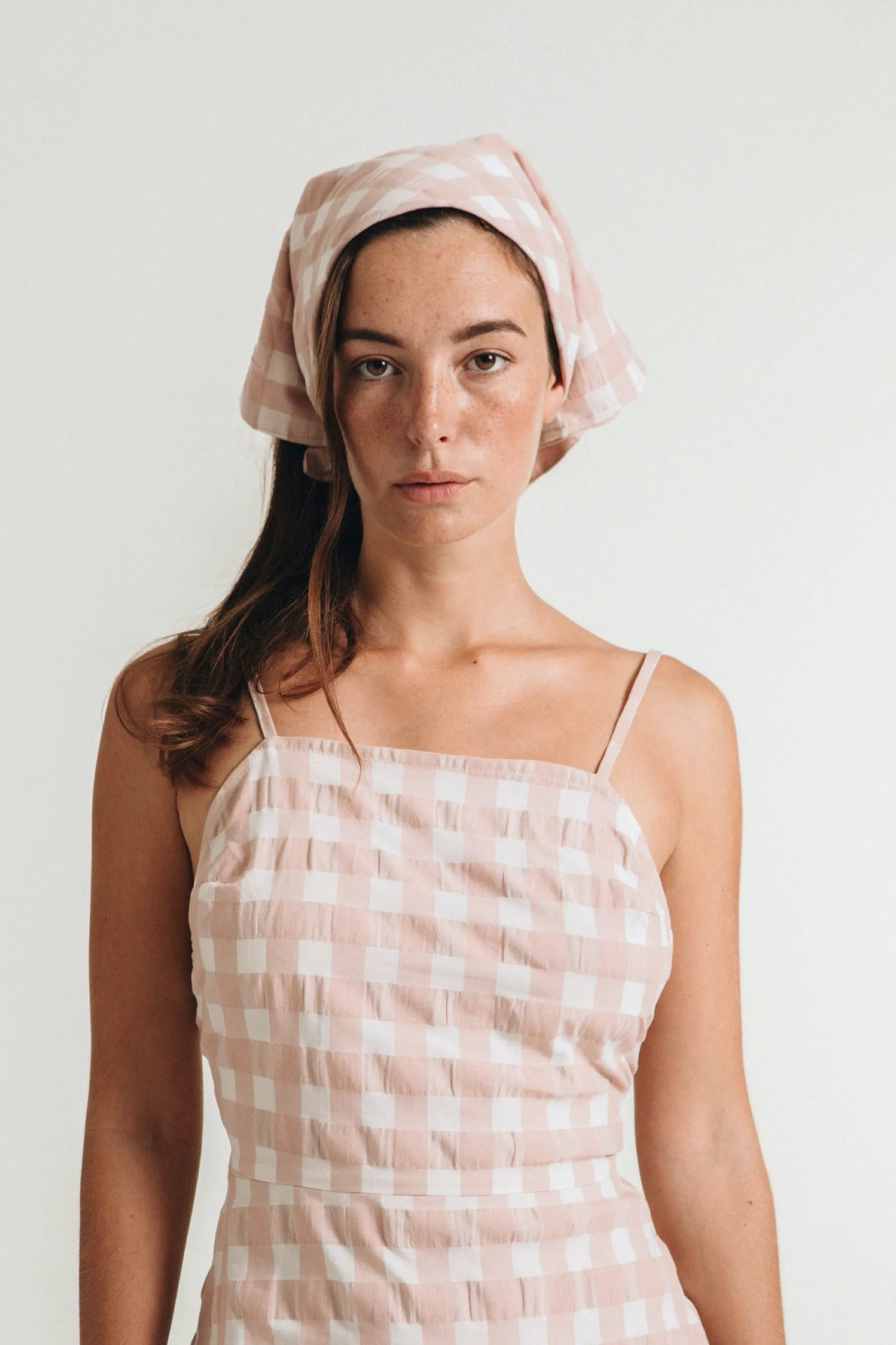 Gingham Kiri Scarf