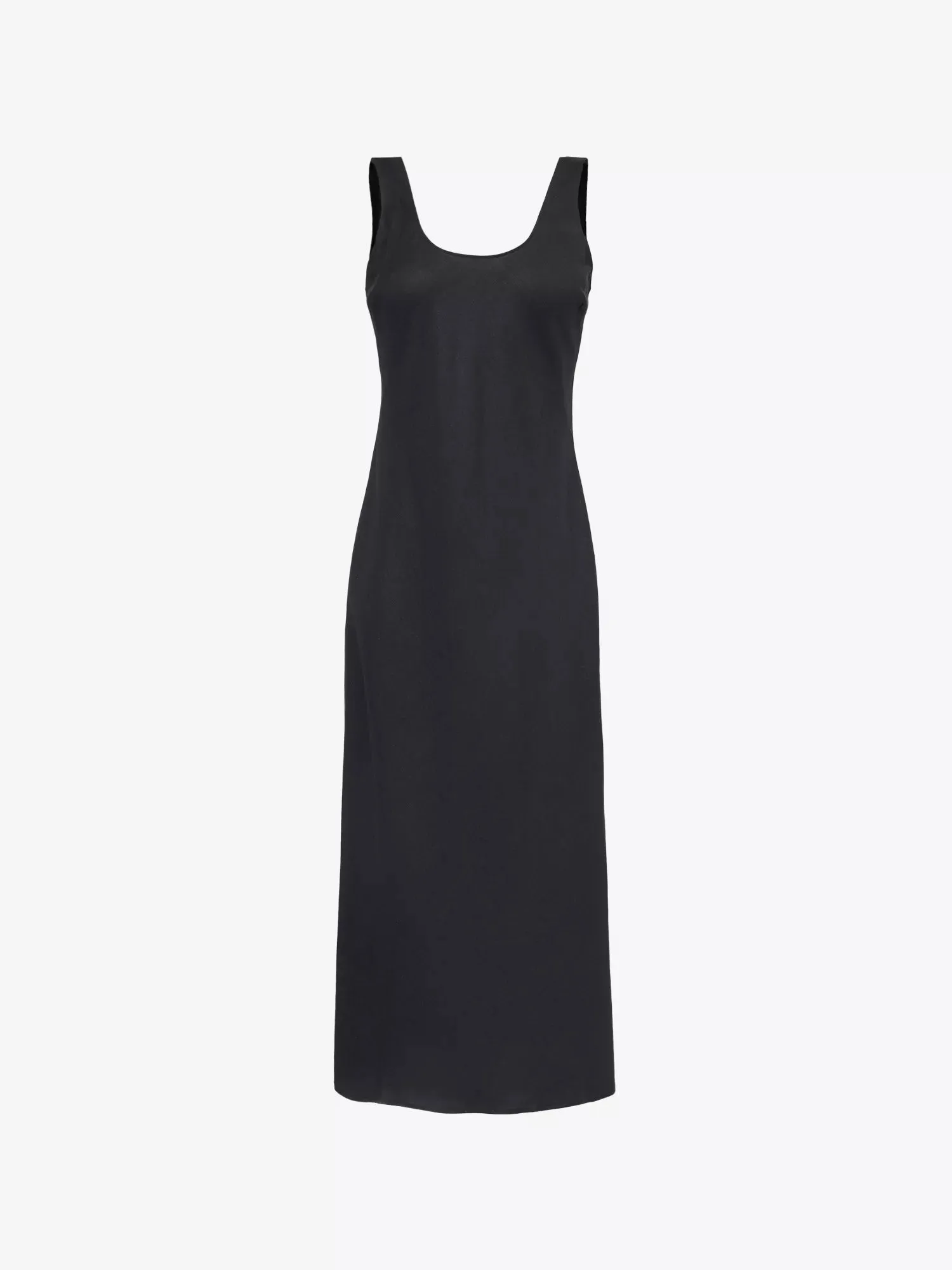 Kailani Dress Satin Crepe Black