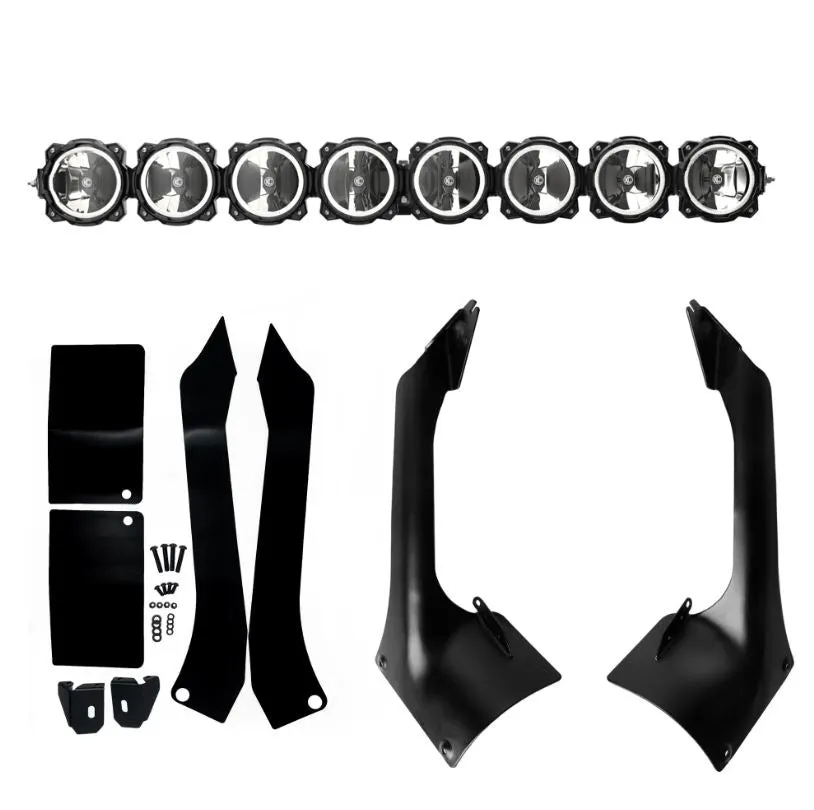 KC Hilites Gravity® Pro6 8-Light 50" LED Light Bar - Jeep JL/Gladiator