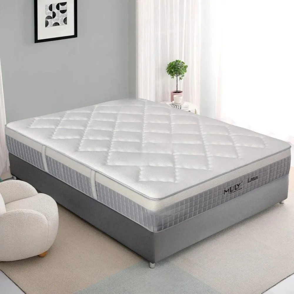 MLILY Lotus Long Single Hybrid Mattress