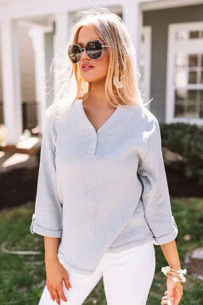 Oceanside Chat Shift Top