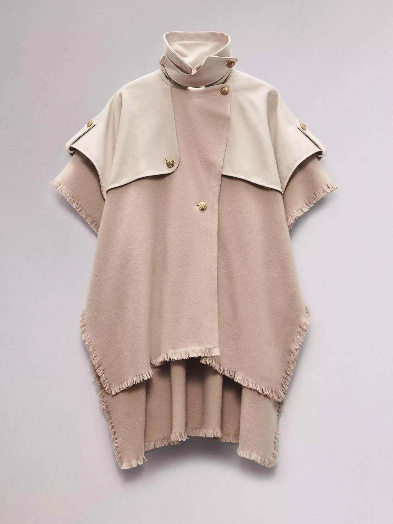 Rag & Bone Wool Trench Poncho