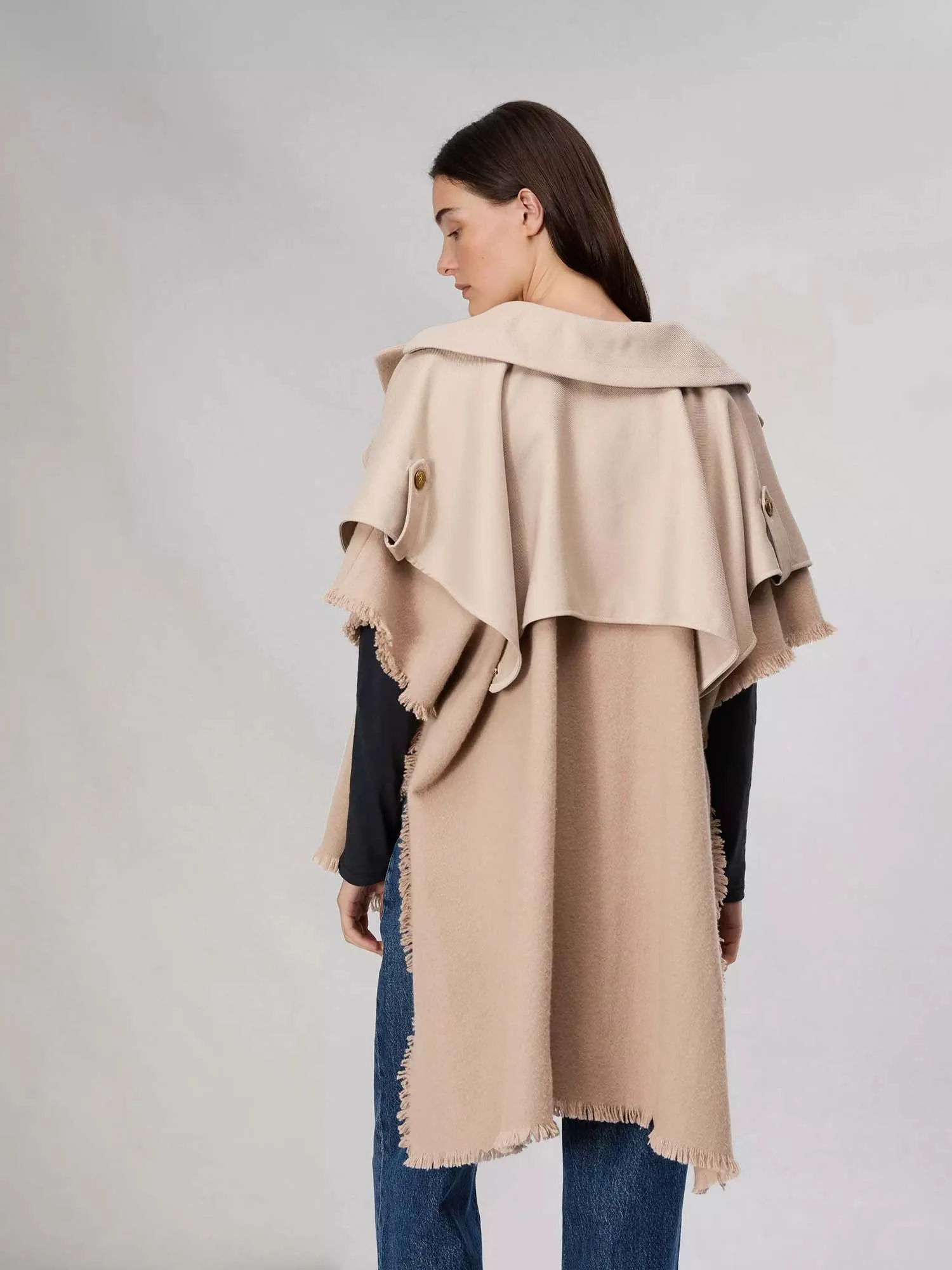 Rag & Bone Wool Trench Poncho