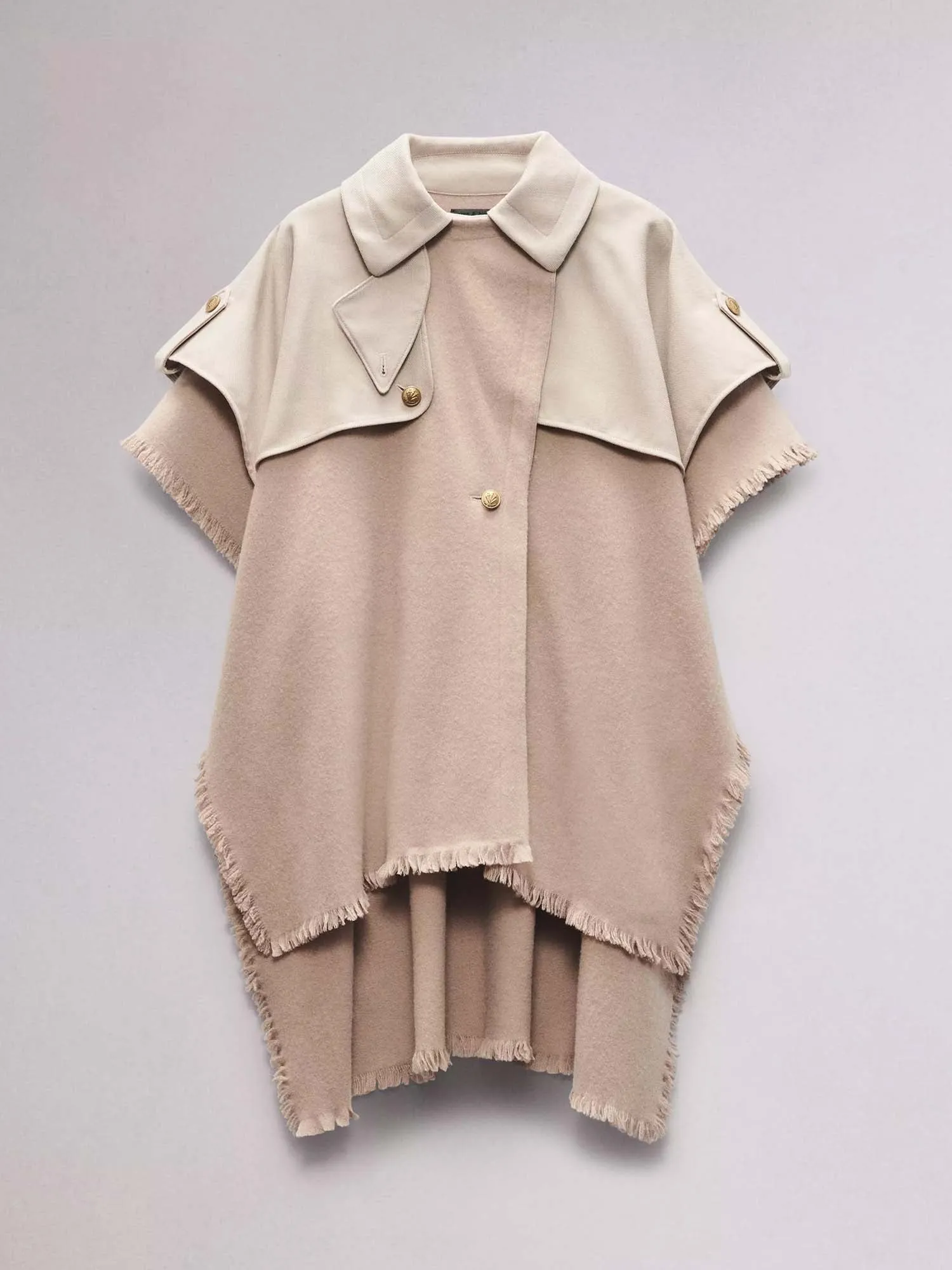 Rag & Bone Wool Trench Poncho