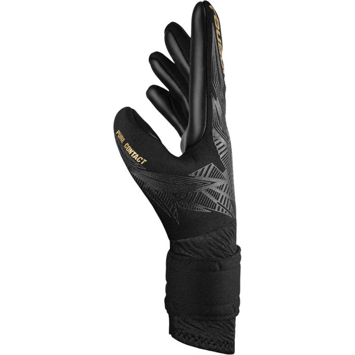 reusch-pure-contact-infinity-goalkeeper-gloves--blackgold
