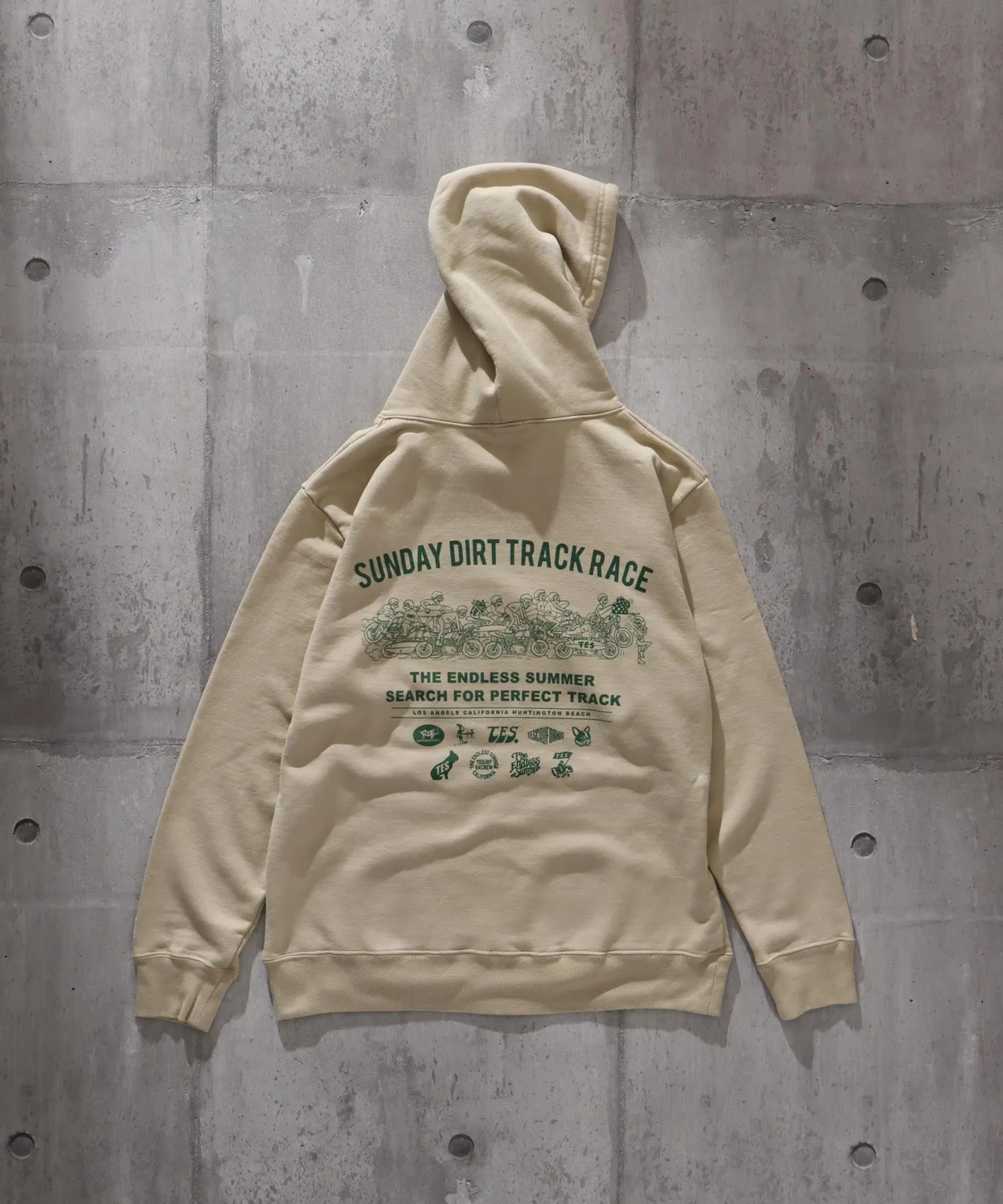 TES ALL STAR BEACH RACE SWEAT PARKA / スウェットパーカー