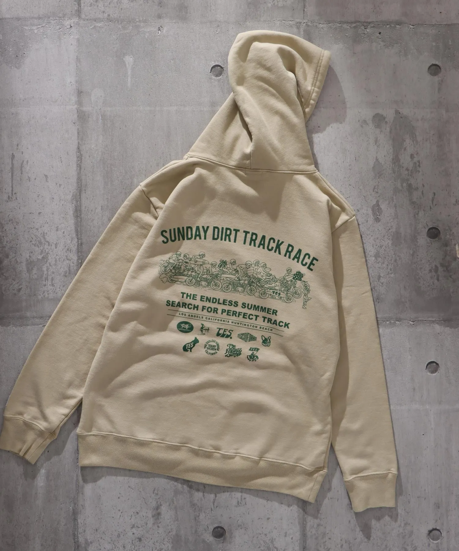 TES ALL STAR BEACH RACE SWEAT PARKA / スウェットパーカー
