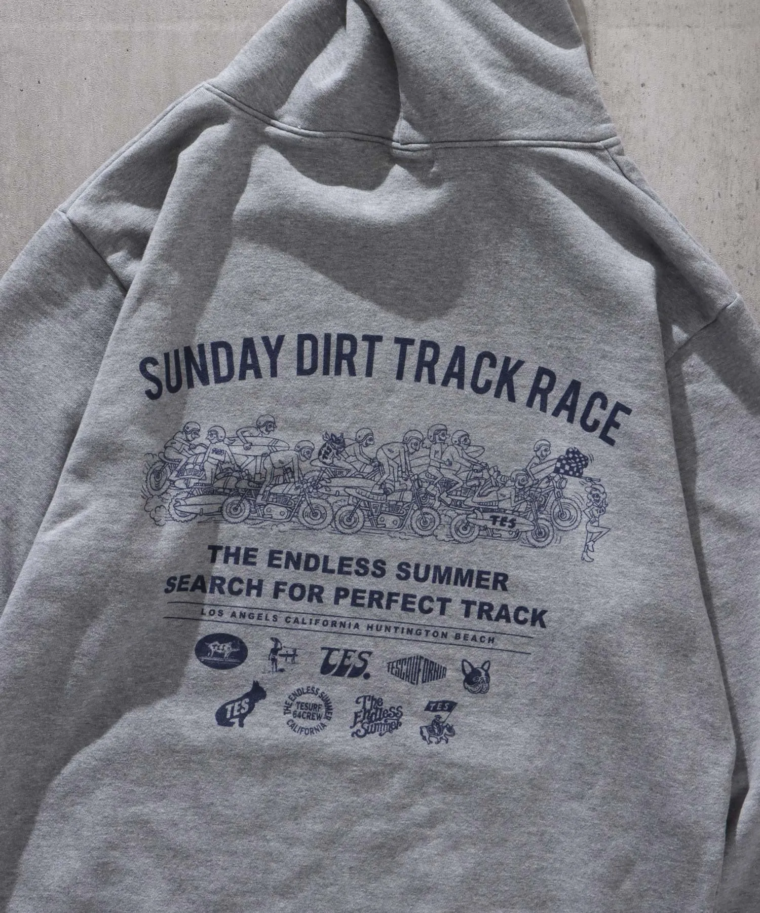 TES ALL STAR BEACH RACE SWEAT PARKA / スウェットパーカー