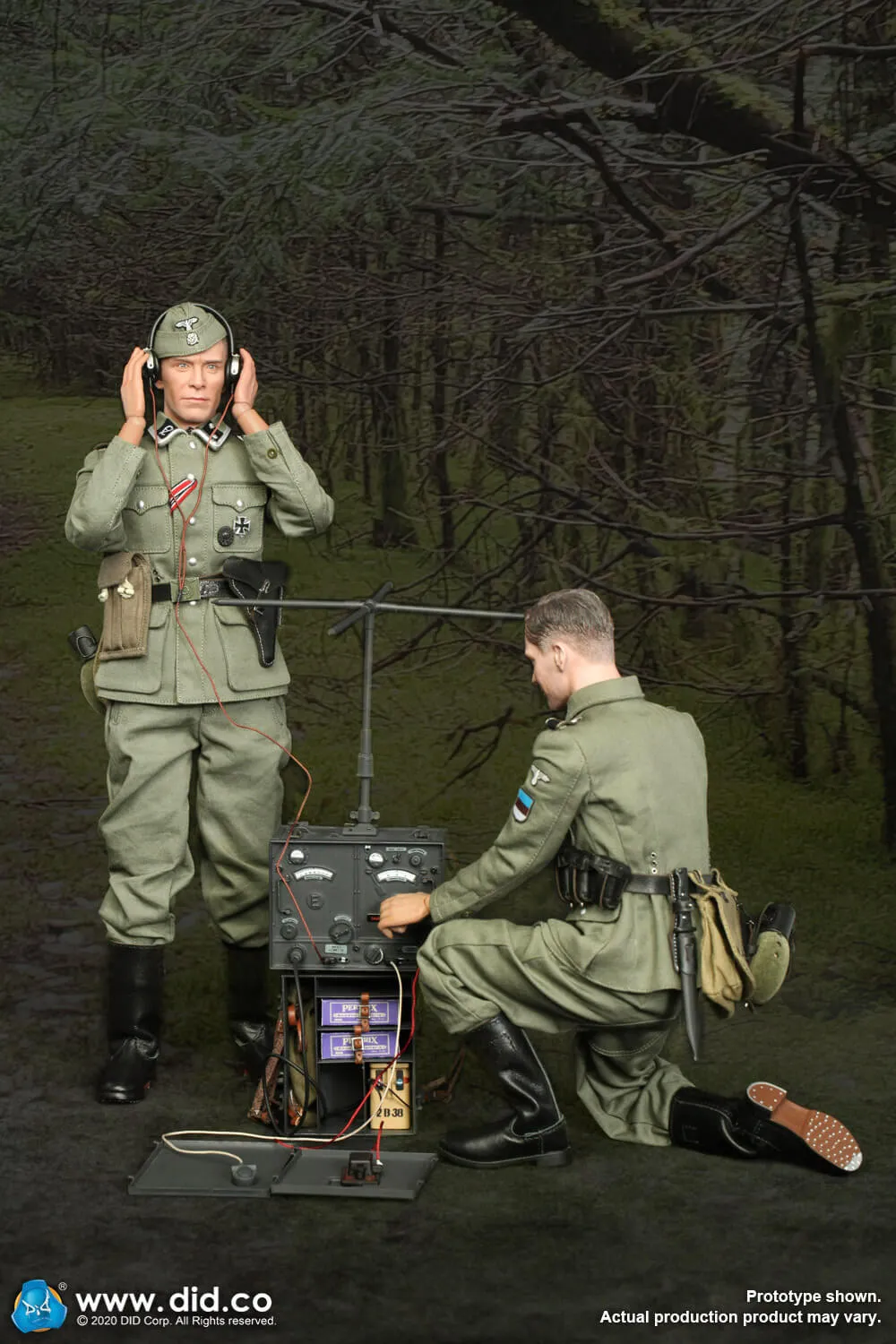 WWII - German Radio Operator - Pea Pattern Parka Jacket